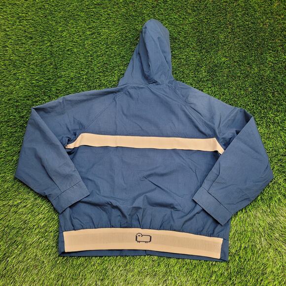 Vintage Woolrich US Navy Utility Jacket Large 24x24 Military Hooded Field Coat - Picture 2 of 16